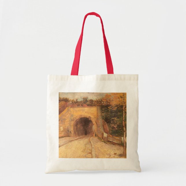 Bolsa Tote Vincent van Gogh - Roadway Underpass, O Viaduto (Frente)