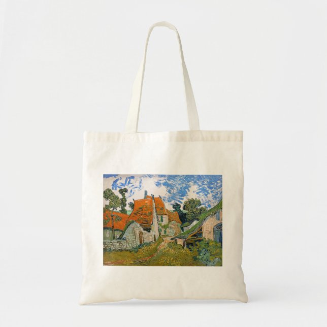 Bolsa Tote Vincent van Gogh - Rua Auvers-sur-Oise (Frente)