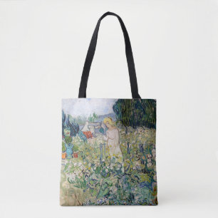 Bolsa Tote Vincent van Gogh - Senhorita Gachet em seu Jardim