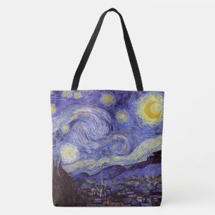 Bolsa Tote Vincent Van Gogh Starry Night Vintage Fine Art