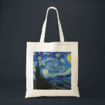Bolsa Tote Vincent Van Gogh Starry Night Vintage Fine Art<br><div class="desc">Vincent Van Gogh Starry Night Vintage Fine Art Tote Bag</div>