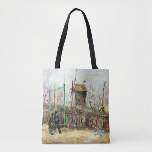 Bolsa Tote Vincent van Gogh - Street Scene em Montmartre