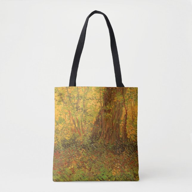 Bolsa Tote Vincent van Gogh - Sub-bosque (Frente)