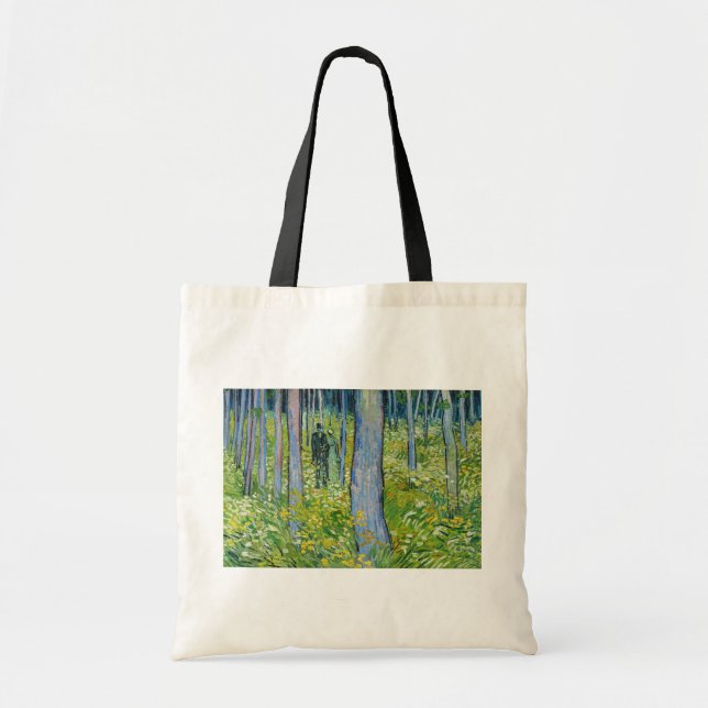 Bolsa Tote Vincent van Gogh - Sub-Crescimento com Dois Número (Frente)