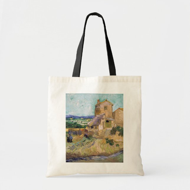 Bolsa Tote Vincent van Gogh - The Old Mill (Frente)