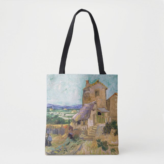 Bolsa Tote Vincent van Gogh - The Old Mill (Frente)