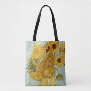 Bolsa Tote Vincent Van Gogh - Vase com Doze Girassóis