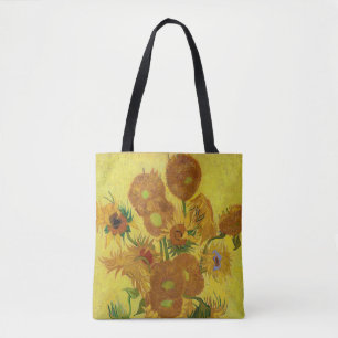 Bolsa Tote Vincent van Gogh - Vase com Quinze Girassóis