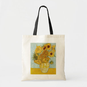 Bolsa Tote Vincent Van Gogh - Vaso com Doze Girassóis