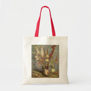 Bolsa Tote Vincent van Gogh - Vaso de Vida Estática com Gladi