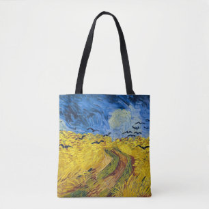 Bolsa Tote Vincent van Gogh - Wheatfield com Crows