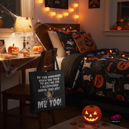 Bolsa Tote Vingança de Aranha Engraçada de Halloween