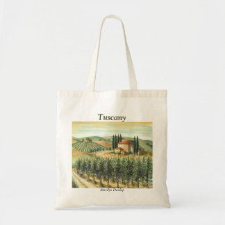 Bolsa Tote Vinhedo e casa de campo de Tuscan