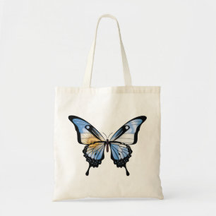 Bolsa Tote Vinheta Indicadora da Borboleta do Swallowtail Arg
