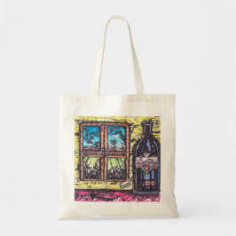 Bolsa Tote Vinho com Vista