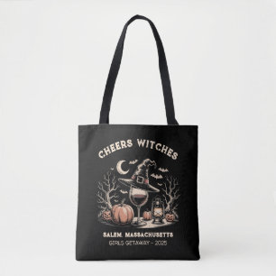 Bolsa Tote Vinho Enfeitiçado Personalizado – Viagem de Hallow