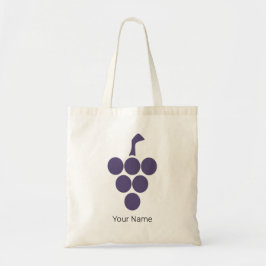 Bolsa Tote Vinho Ou Vinho Para Uvas E Uvas Sommelier