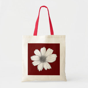 Bolsa Tote Vinho tinto design