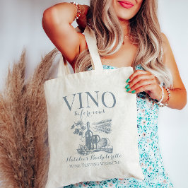 Bolsa Tote Vino Antes De Vows Bach Bachelorette Personalizado