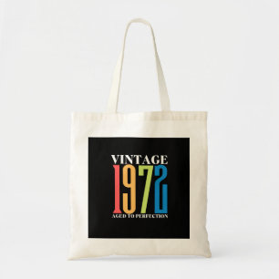 Bolsa Tote Vintage 1972,50th Birthday