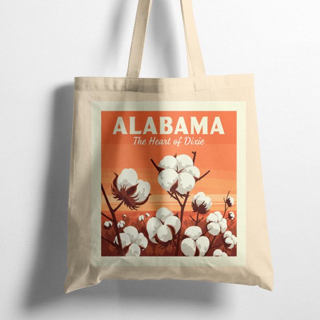 Bolsa Tote Vintage Alabama (Criador carregado)