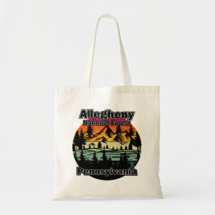 Bolsa Tote Vintage Alegheny National Forest Pensilvânia