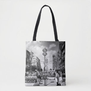 Bolsa Tote Vintage Alemanha Munique Towngate Karistor