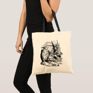 Bolsa Tote Vintage Alice no País das Maravilhas, Griffin, Ta