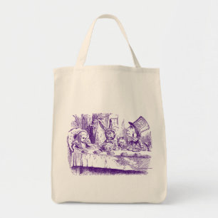 Bolsa Tote Vintage Alice no Partido do Chá em Wonderland