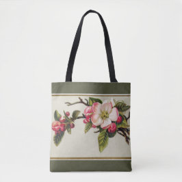 Bolsa Tote Vintage Apple Blossom Green