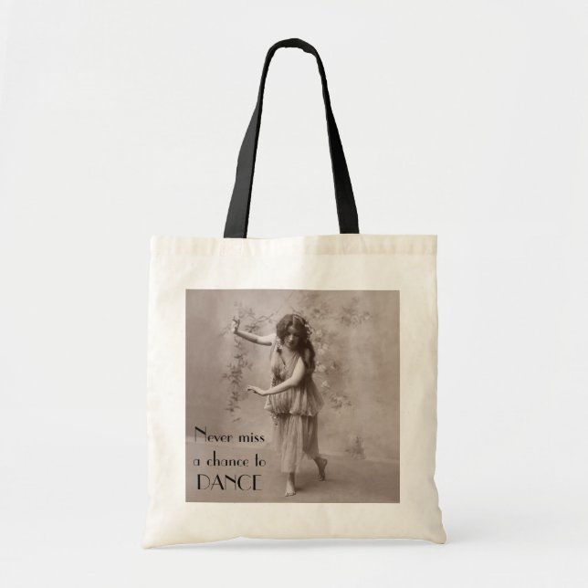Bolsa Tote Vintage Bohemian Woman (Frente)