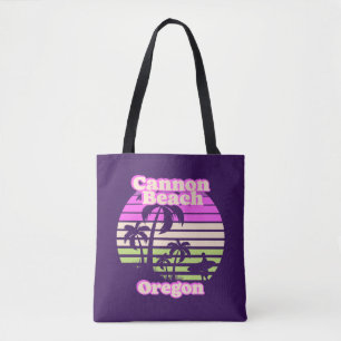 Bolsa Tote Vintage Cannon Beach Oregon
