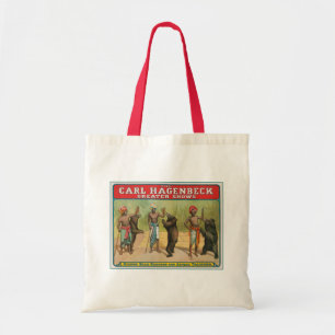 Bolsa Tote Vintage Carl Hagenbeck Circus Poster