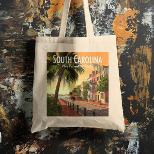 Bolsa Tote Vintage Carolina do Sul