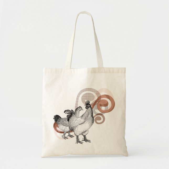 Bolsa Tote Vintage Cochins (Frente)