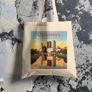 Bolsa Tote Vintage Columbus Ohio