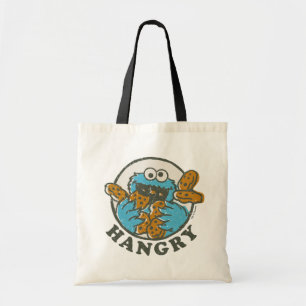 Bolsa Tote Vintage Cookie Monster   Hangry