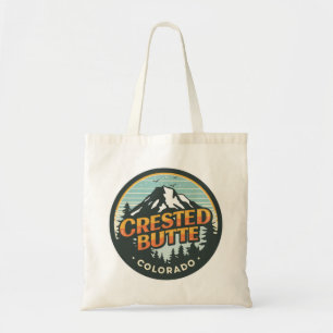 Bolsa Tote vintage crested butte colorado montanha ao ar livr