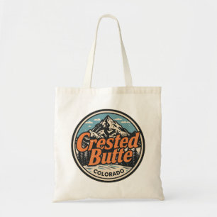 Bolsa Tote vintage crested butte colorado montanha ao ar livr