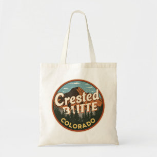 Bolsa Tote vintage crested butte colorado montanha ao ar livr