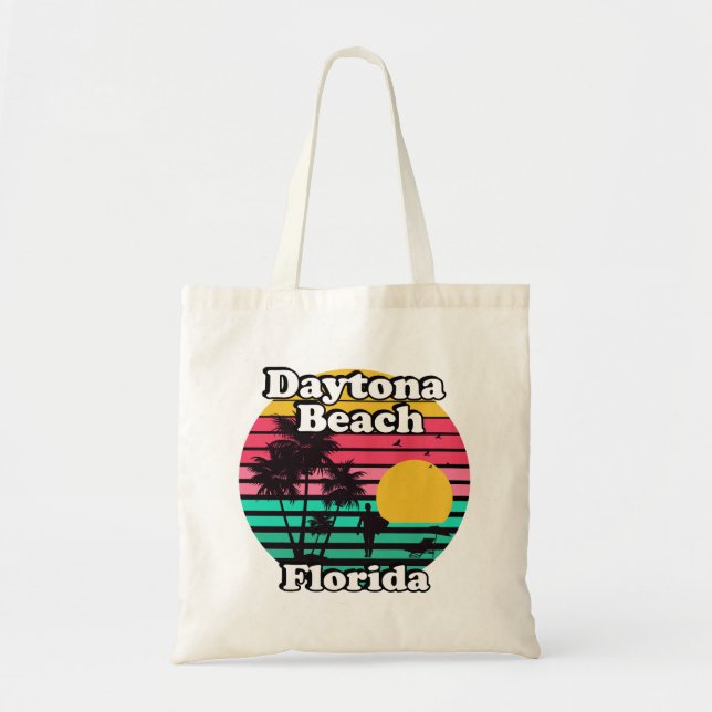 Bolsa Tote Vintage Daytona Beach (Frente)