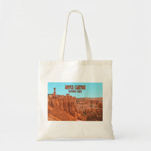 Bolsa Tote Vintage de Utá do parque nacional da garganta de