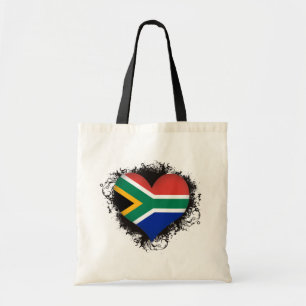 Bolsa Tote Vintage eu amo África do Sul
