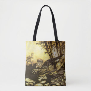 Bolsa Tote Vintage Fairy Tale, Banda de Trabalho de Rackham