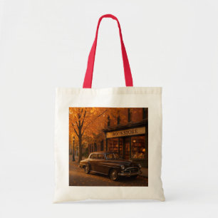 Bolsa Tote Vintage Fall/Autumn livraria & car