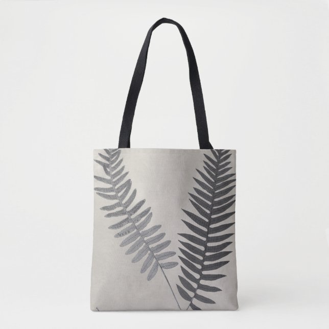 Bolsa Tote Vintage Ferns (Frente)