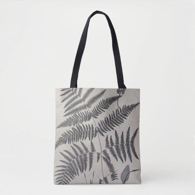 Bolsa Tote Vintage Ferns (Frente)