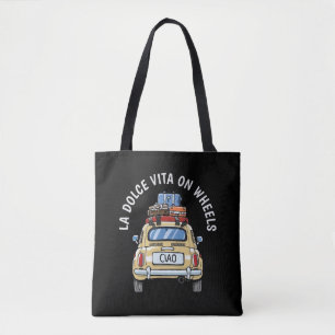 Bolsa Tote Vintage Fiat Car