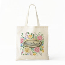 Vintage Floral; apenas tenha uma pequena citação d