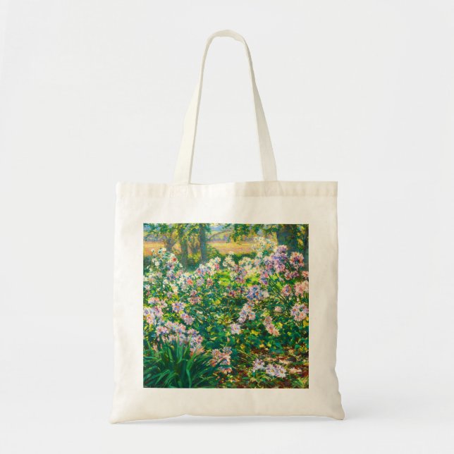 Bolsa Tote Vintage Flores bonito Ilustração Windflower (Frente)